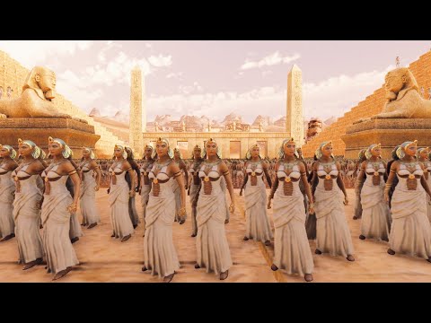 ROMANS LAY SIEGE TO CLEOPATRAS MEMPHIS - UEBS 2 - Ultimate Epic Battle Simulator 2