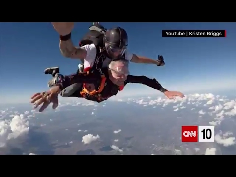 CNN Student News - February 1, 2017 | Who celebrated his birthday by jumping out of a plane