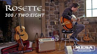 Video thumbnail for MESA® Rosette™ 300 / Two:Eight Acoustic Combo – Archtop Jazz by MESA/Boogie