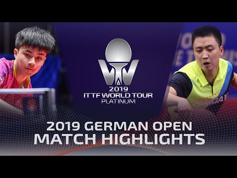 [2019 ITTF German Open] Lin Yun Ju vs Jeoung Youngsik  2019.10.11