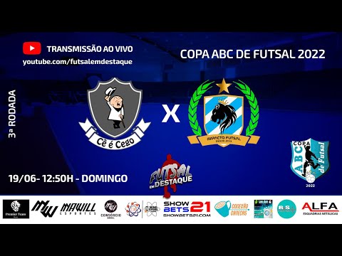 CÊ É CEGO X IMPACTO FUTSAL - COPA ABC 2022 #futsalemdestaque