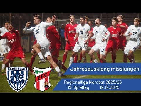 Year-end disappointment | Babelsberg 03 vs. ZFC Meuselwitz | #nulldreitv | 2025/26