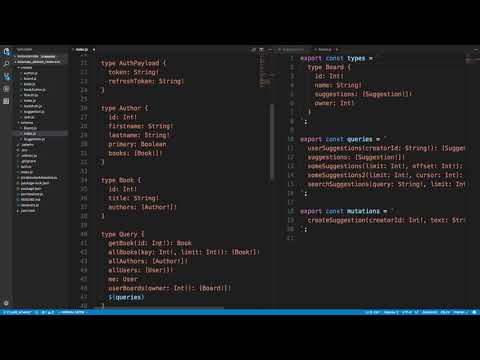One Way to Split up a GraphQL Schema