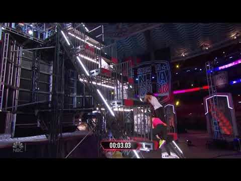 Power Tower: 1st Round - (2) Daniel Gil vs (7) Jesse Labreck - American Ninja Warrior 2020