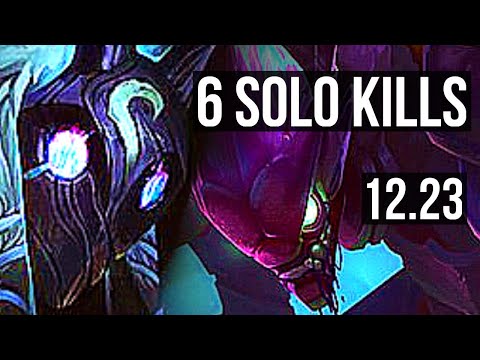 KINDRED vs KHA'ZIX (JNG) | Legendary, 19/2/4, 66% winrate, 6 solo kills | EUW Challenger | 12.23