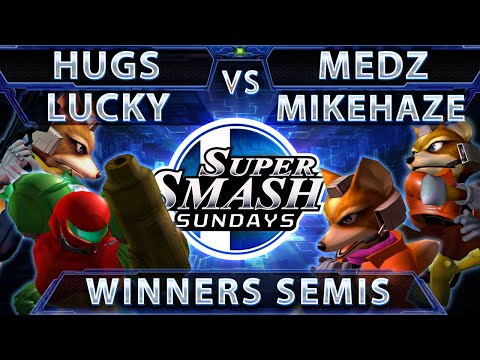 SSS 30 - FRQ HugS & Lucky Vs. XTR Medz & MikeHaze - SSBM Doubles Winners Semis - Melee