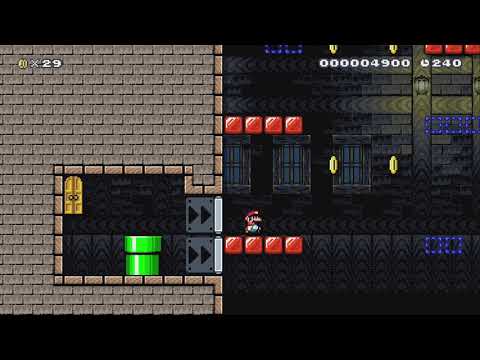 Switch House Shenanigans by Mallys - Super Mario Maker 2 - No Commentary 1bw