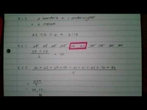 Graad 12 Wiskundige Geletterdheid Datahantering Vraag 8 deel 2