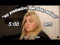 MY 5 AM PRODUCTIVE MORNING ROUTINE For Us Lazy People Vlogmas Day 12