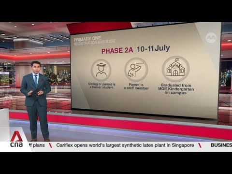 Primary 1 registration exercise to start on Jul 1