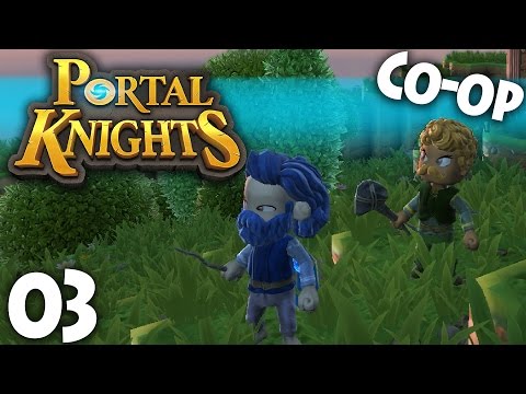 Portal Knights Multiplayer - Episode 3 - Peaceful Farm (Portal Knights Co-op Gameplay)