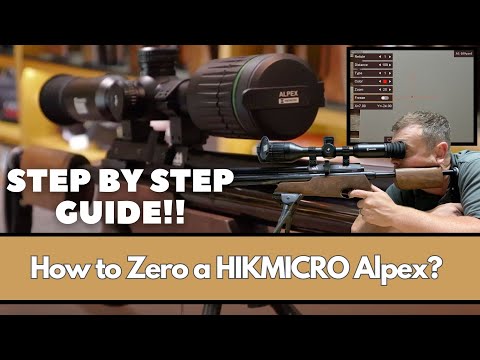 HIKMICRO Alpex | How do I Zero it? | Easy Zeroing Guide!