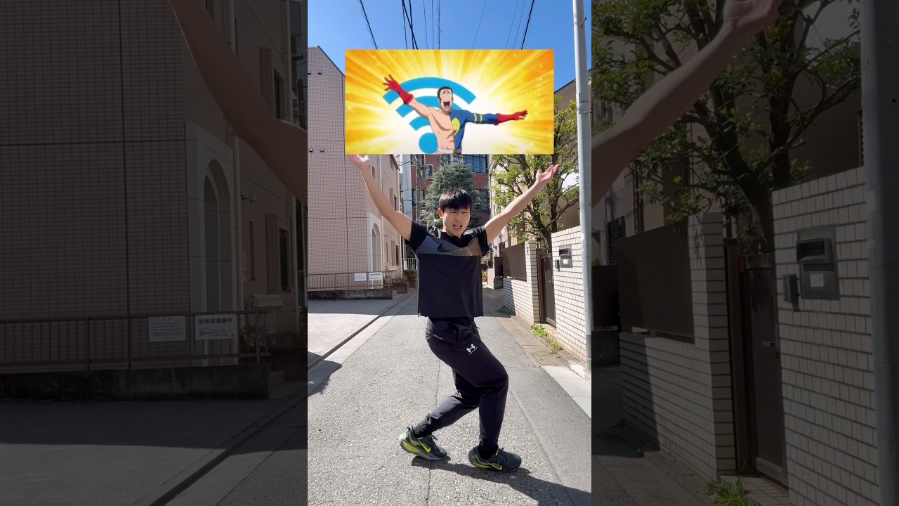 余計なお世Wi-Fi 聖地で再現⁉️呪術廻戦 死滅回遊 #呪術廻戦 #jujutsukaisen #聖地巡礼 #pilgrimage