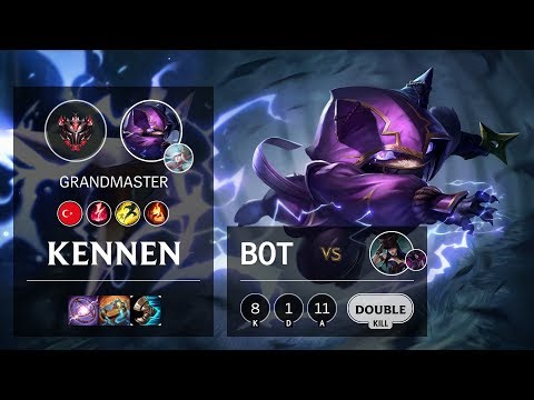 Kennen Bot vs Caitlyn - TR Grandmaster Patch 10.3