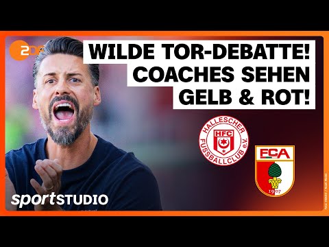 Hallescher FC – FC Augsburg | DFB-Pokal, 1. Runde 2025/26 | sportstudio