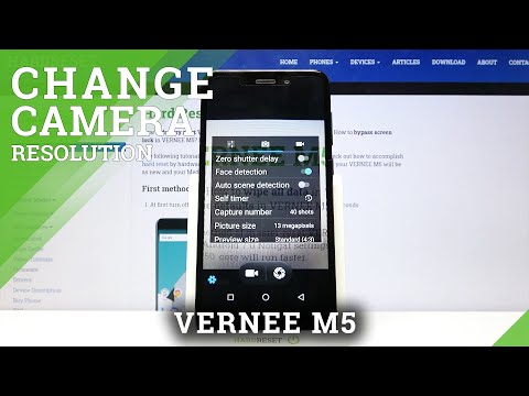 How to Change Picture Size in VERNEE M5 – Adjust Photo Size