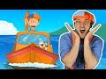 Blippi Boat Song Learning Videos For Kids Learn At Home Nursery Rhymes Blippi Toys Blippi