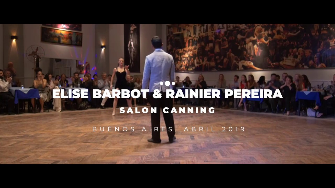 Rainier Pereira & Elise Barbot DNI Tango - Salon Canning - En Lo de Balmaceda 1/3