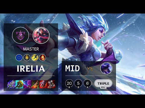 Irelia Mid vs Ryze - EUW Master Patch 11.24