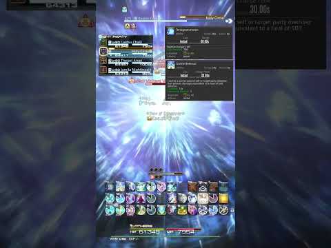 How to White Mage in a Dungeon! #ffxiv #shorts #endwalker