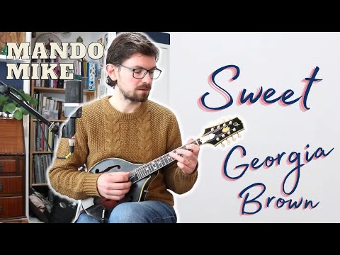 Sweet Georgia Brown - In a Gypsy Jazz style arrangement - Mandolin Lesson (Beginner & Intermediate)