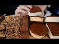 ASMR Chocolate Candy Ice Cream Snickers Reese S Sandwich Chocolate Eclair KIND Sea Salt Nut 먹방