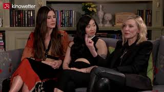 Interview Mindy Kaling, Anne Hathaway, Sandra Bullock, Awkwafina, Cate Blanchett OCEAN'S 8