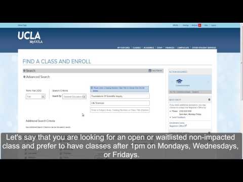 Myucla Tutorial Advanced Search