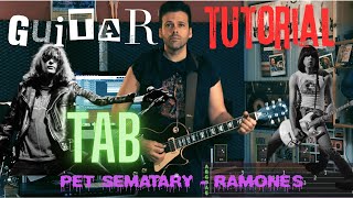 Pet Sematary Guitar Tab Tutorial - Ramones Cover | Fractal Fm3 Preset