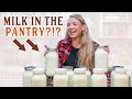 What I Do With TOO MUCH Raw MILK Preserve Your Dairy For WINTER
