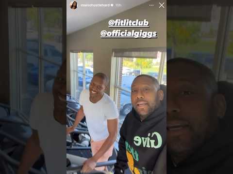 Maino Posted Up With Giggs Hitting A Morning Workout | Audio Saviours