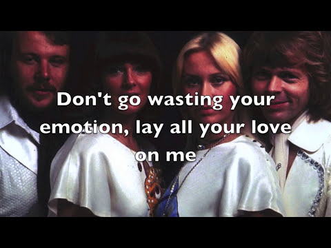 ABBA - Lay All Your Love On Me (Lyrics)