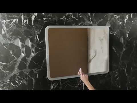 Миниатюра изображения товара Зеркало Пекам Marta 50x80 / marta-50x80s (с подсветкой и сенсором на прикосновение)