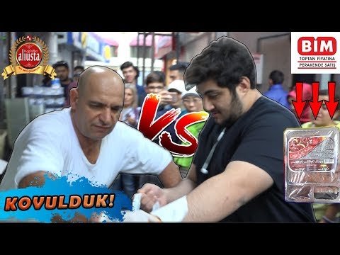 MEŞHUR ÇİĞ KÖFTECİ ALİ USTA VS BİM ÇİĞ KÖFTESİ! (KOVULDUK)