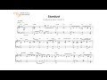 Stardust (As played by Harry Connick Jr.) - Full Sheet Music Transcription