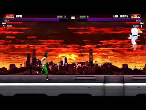MK vs. SF: Online Edition - online matches #2