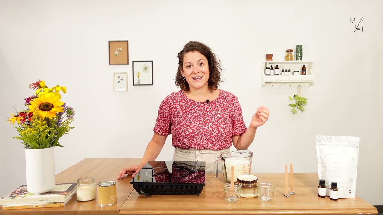 Fabriquer ses bougies de soya - DIY