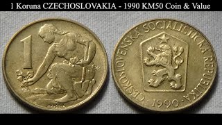 Download lagu 1 Koruna CZECHOSLOVAKIA - 1990 KM50 Coin & Value mp3 Download lagu 1 Koruna CZECHOSLOVAKIA - 1990 KM50 Coin & Value mp3