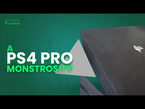 A PS4 Pro monstrosity...