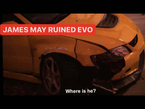JAMES MAY RUINED EVO IN TUNNEL | THE GRAND TOUR