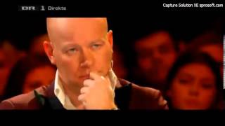 [X Factor DK] Chresten sings "Last Po'man/No Diggity" - Live Show 1 [LQ]