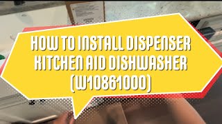 How to Install Kitchen Aid Dispenser (W10861000)