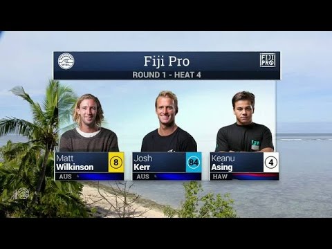 2016 Fiji Pro: Round One, Heat 4 Video