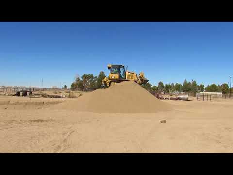 CAT D5 Dozer Over The Hill By Brandon Robinson