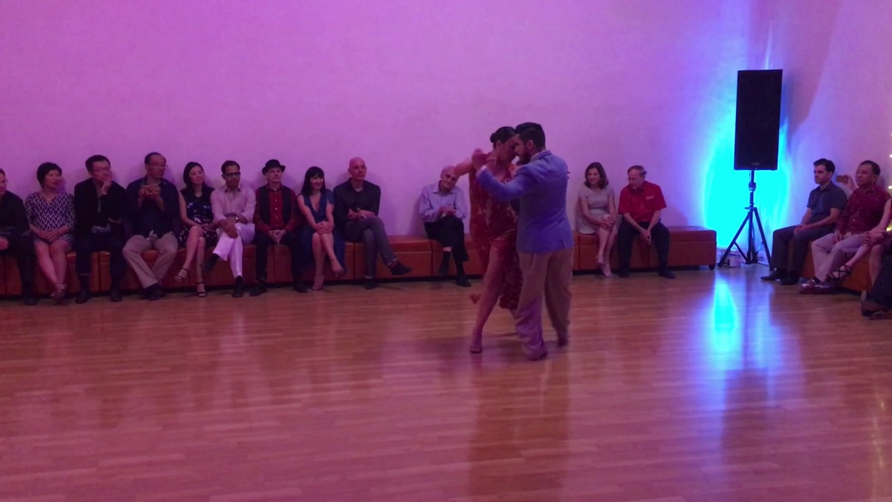 Virginia Pandolfi & Jonatan Aguero Tango Performance part 1of 4 @Milonga Sentimental