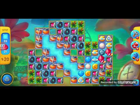 ♡ fishdom gameplay/ level 5737 / It is like the ads? / thank you ☆