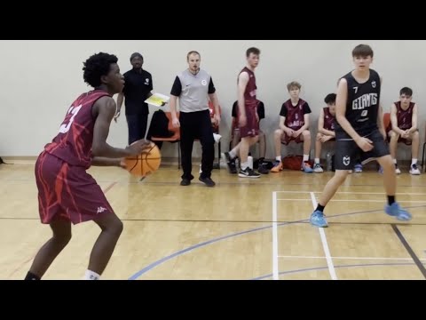 U18 Trafford Guard Demilade Babalola Highlights vs Manchester Giants