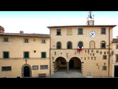 Radda in Chianti City Hall, Radda in chianti, Siena, Tuscany, Italy, Europe