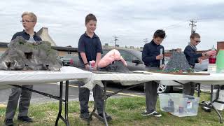 5th Grade Volcanic Eruption Demonstrations