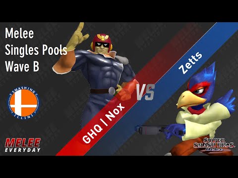 Show Me Your Moves 19 - GHQ | Nox (Captain Falcon) vs. Zetts (Falco) - SSBM - $1 Money Match